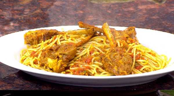 P�tes Alg�riennes � la viande