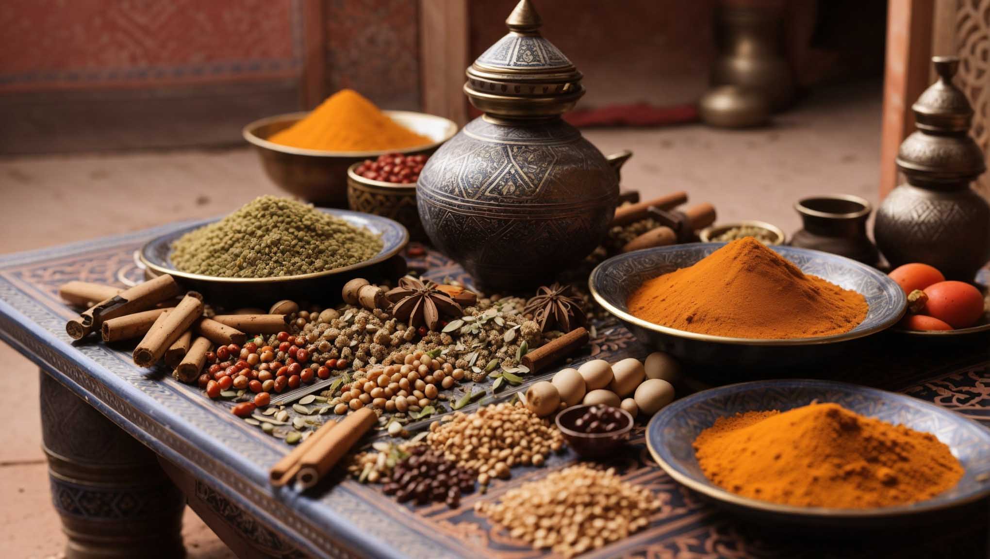 Épices marocaines, les secrets et les saveurs