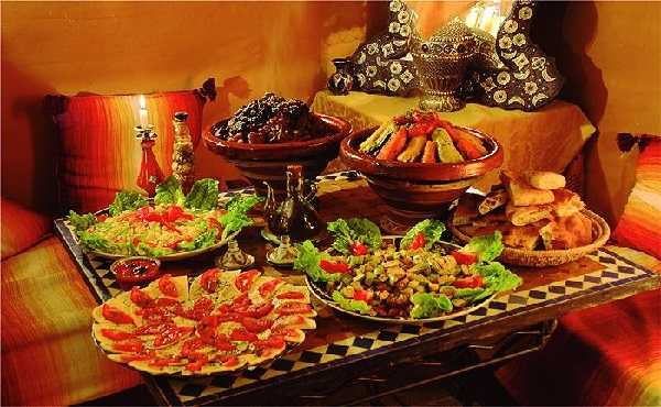 Recettes pour un Buffet marocain