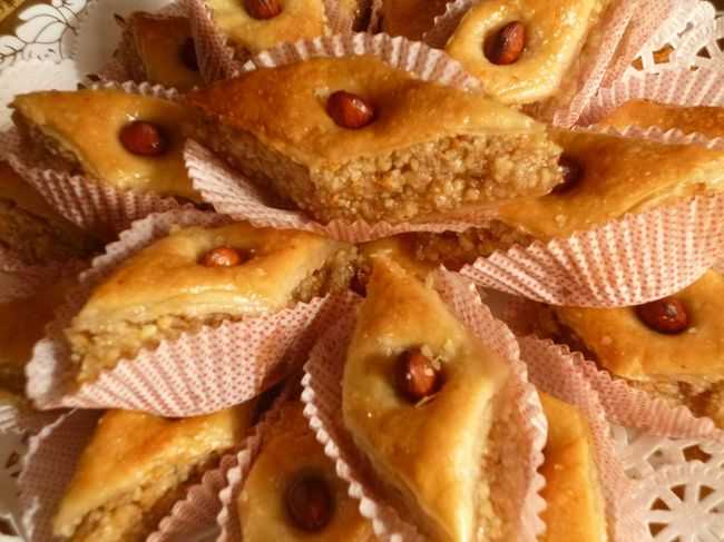 Baklawa aux noix