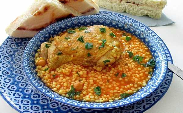 Berkoukes au poulet