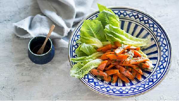 Salade de carottes cuites