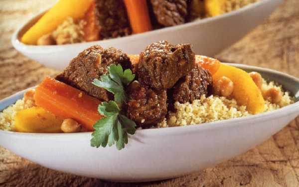 Couscous au jarret de veau et aux légumes