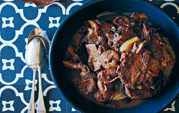 Épaule d'Agneau aux Figues