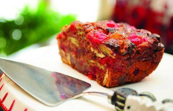 Gâteau de riz aux fruits confits