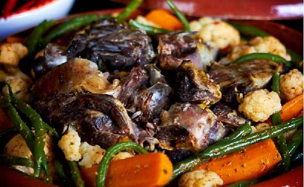 Gigot d'agneau à la vapeur