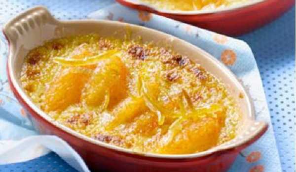 Gratin d'oranges aux amandes