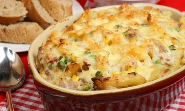 Gratin de macaronis au poulet