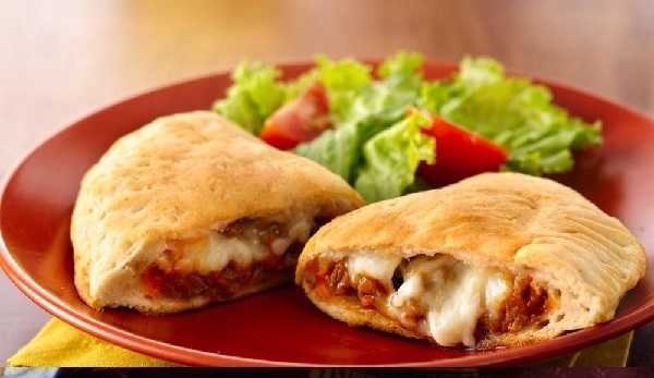 Pizza Calzone à l'oeuf