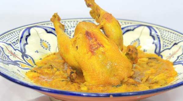 Poulet aux champignons