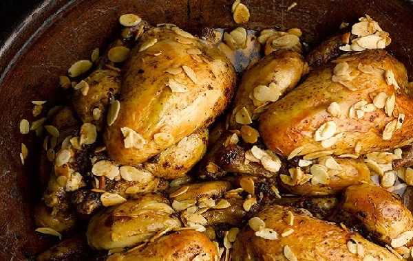 Poulet farci à l'algérienne