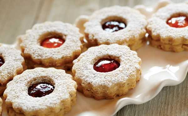 Sablés noisettes à la confiture