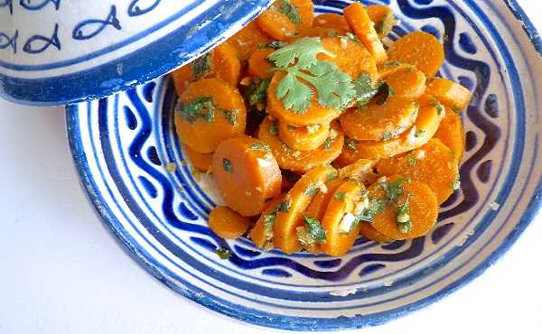 Salade de carottes à la Marocaine