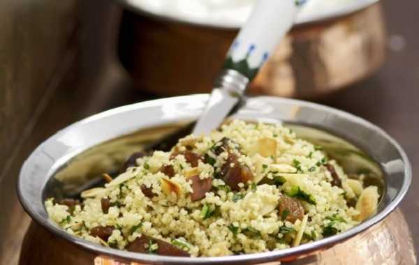 Salade de couscous aux raisins secs