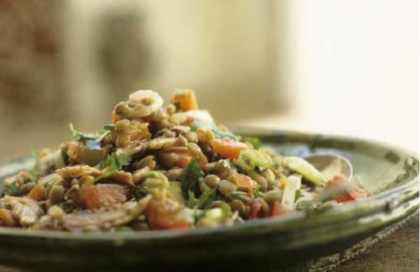 Salade de lentilles