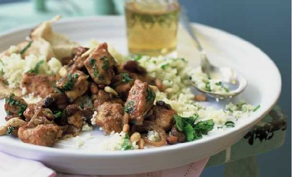 Tagine d'agneau aux fruits secs