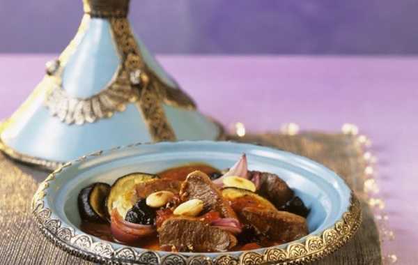 Tajine d'Agneau aux Aubergines