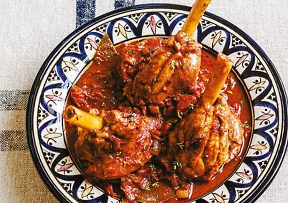 Tajine d'agneau au curry