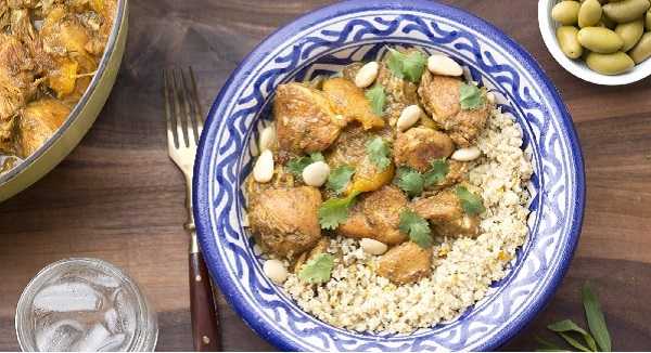 Tajine d'agneau aux abricots