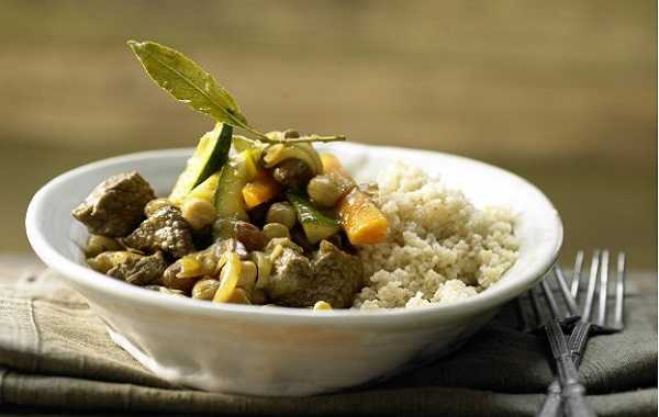 Tajine de boeuf aux légumes