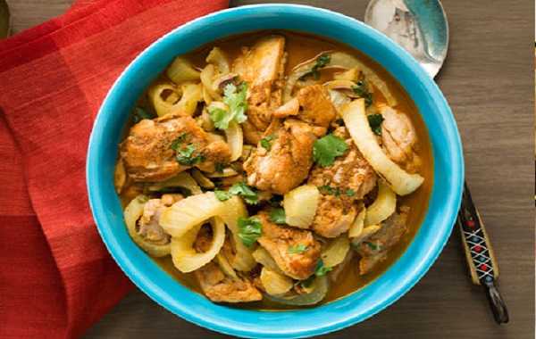 Tajine de daurade au fenouil