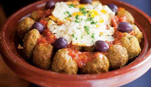 Tajine de kefta aux olives