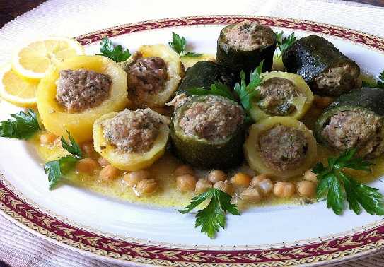 Tajine de légumes farcis-Dolma