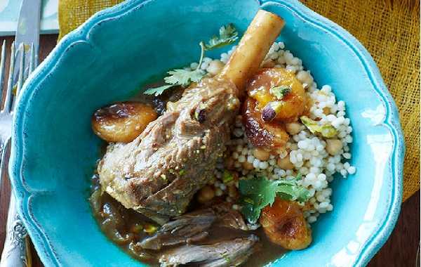 Tajine de mouton aux abricots secs
