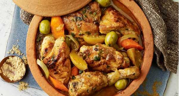 Tajine de poulet aux carottes