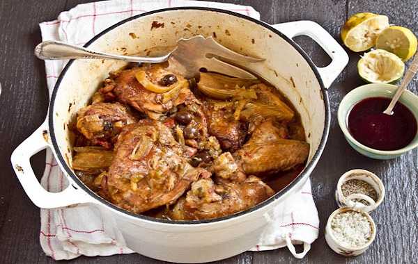 Tajine de poulet au cumin