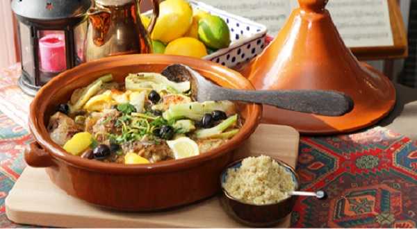 Tajine de poulet aux fenouils