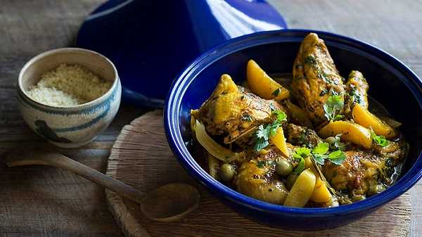 Tajine de poulet batata