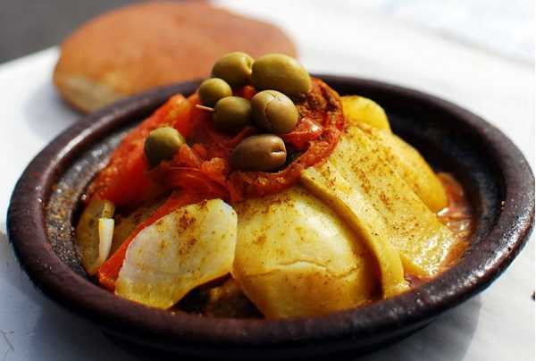 Tajine de veau à la pomme de terre