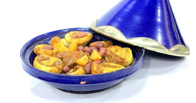 Tajine de veau aux artichauts