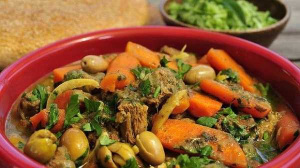 Tajine de viande aux carottes