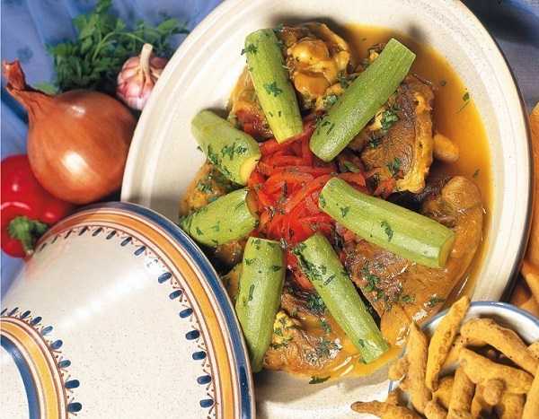 Tajine de viande aux courgettes