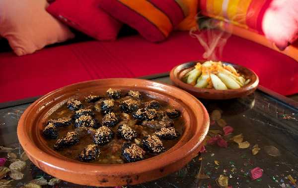 Tajine de viande aux pruneaux