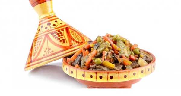 Tajine kefta et petits pois