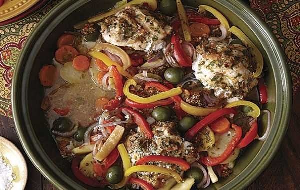 Tajine de poisson à la Marocaine