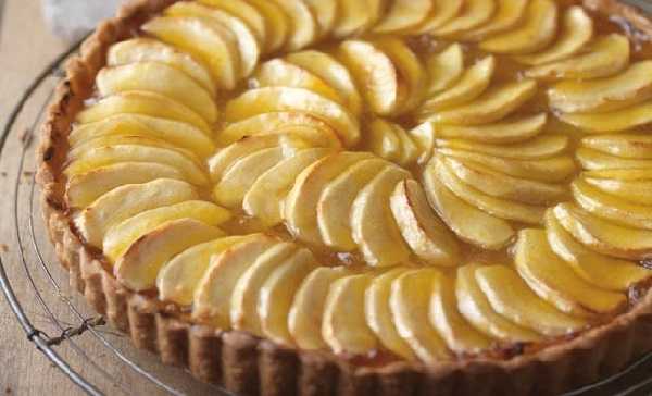 Tarte aux pommes légère