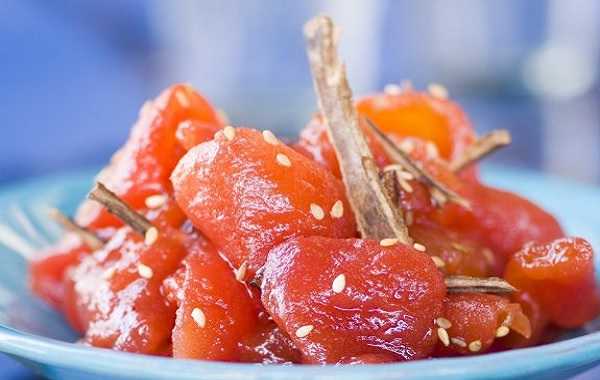 Tomates confites