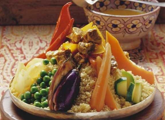 Couscous aux sept légumes