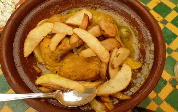 Poulet aux frites