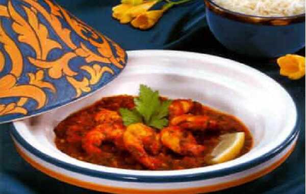 Tajine aux crevettes