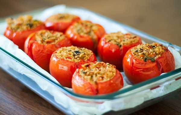 Tomates farcies au couscous