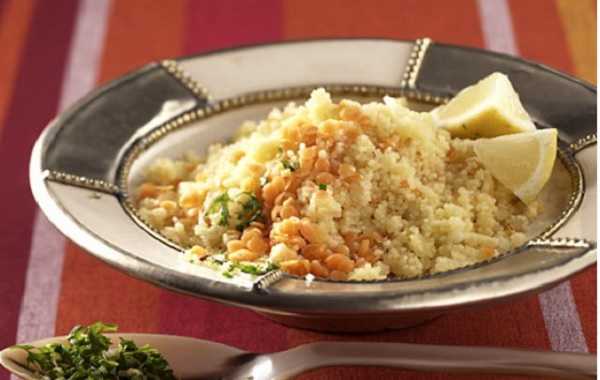Couscous aux lentilles