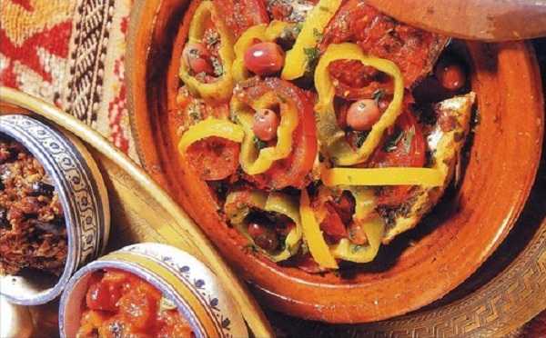 Pageot aux tomates et poivrons