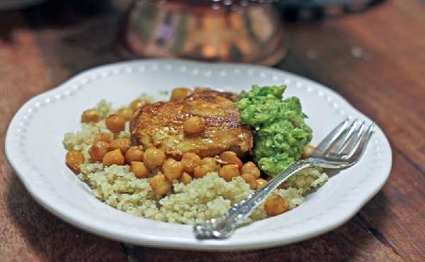 Poulet aux pois chiches