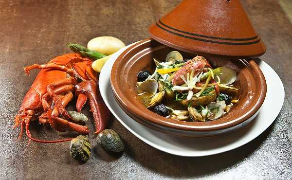 Tajine aux fruits de mer