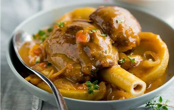 Tajine d'agneau aux artichauts